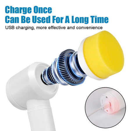 Electric Spin Scrubber Brush